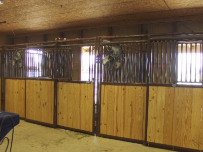 Option to purchase barn, pens, arena, 6 acres