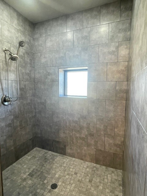 Shower in office 1 bathroom